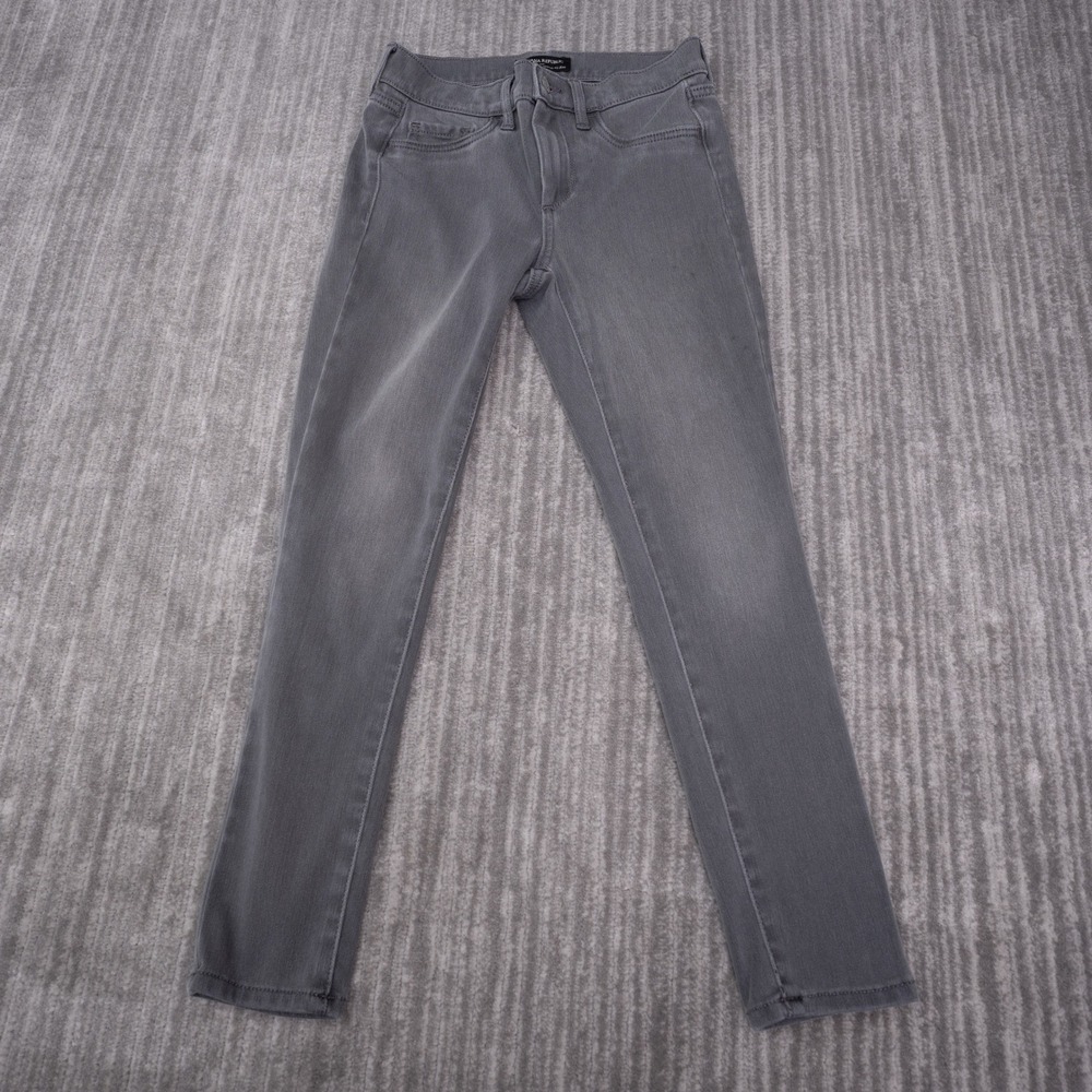 Banana Republic Legging Fit Jeans Womens 25/0P Gray Good Super Stretch
